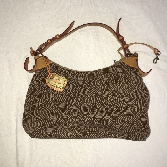 Large Dooney And Bourke retro handbag - Picture 2 of 9